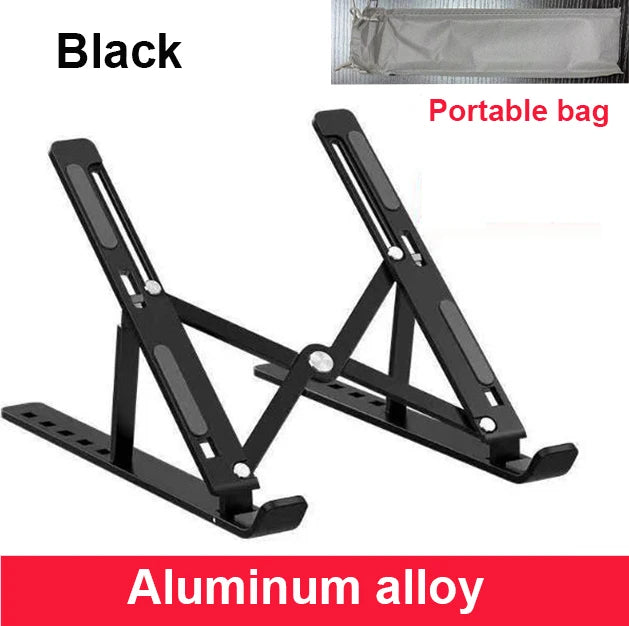 Aluminium Notebook Halter Faltbare