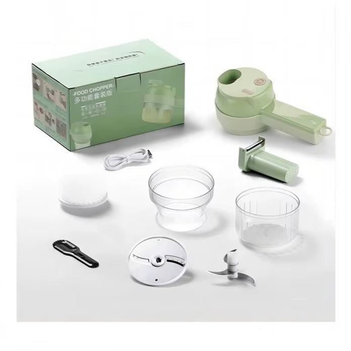 Electric Vegetable Cutter  4 In1