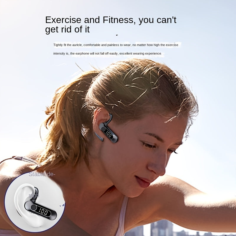 Wireless HiFi Earbuds with LED Display