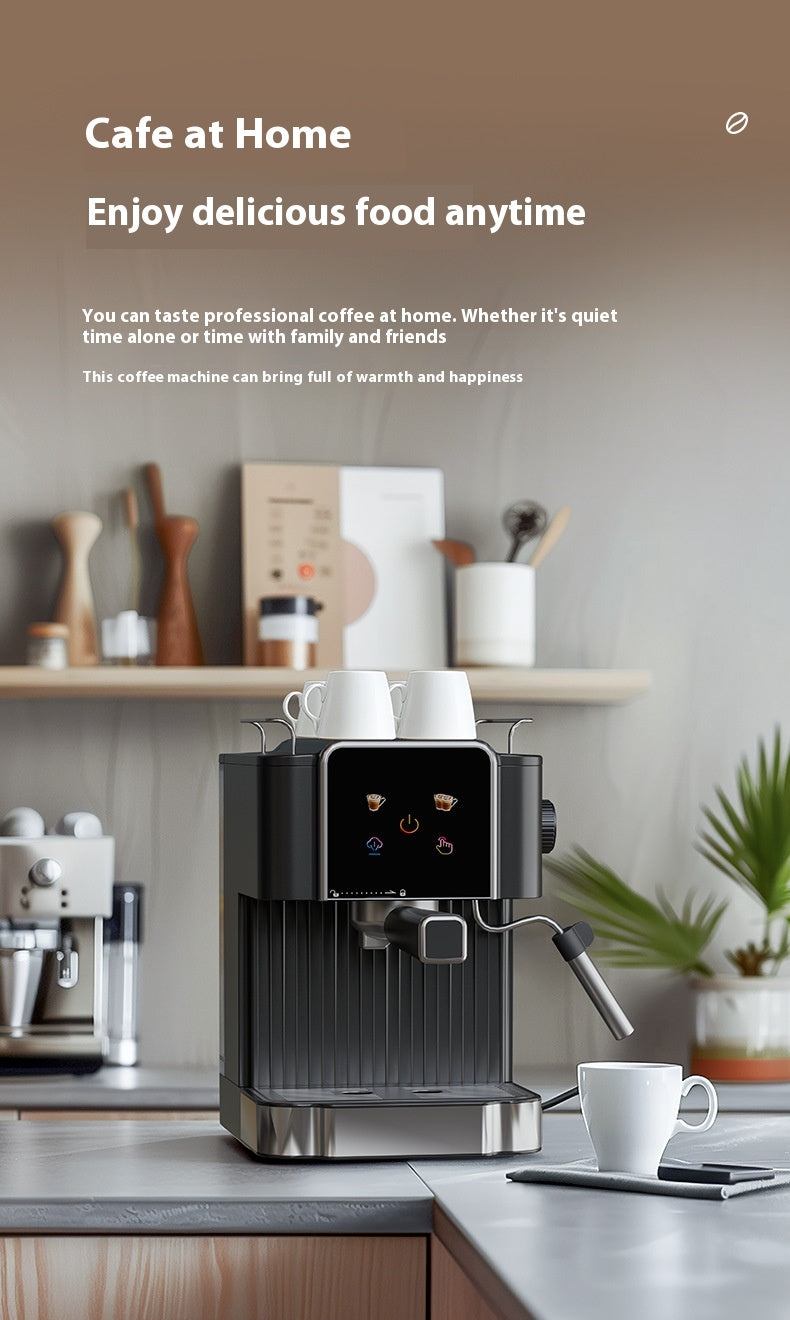 Italian High-Pressure Espresso Coffee Machine