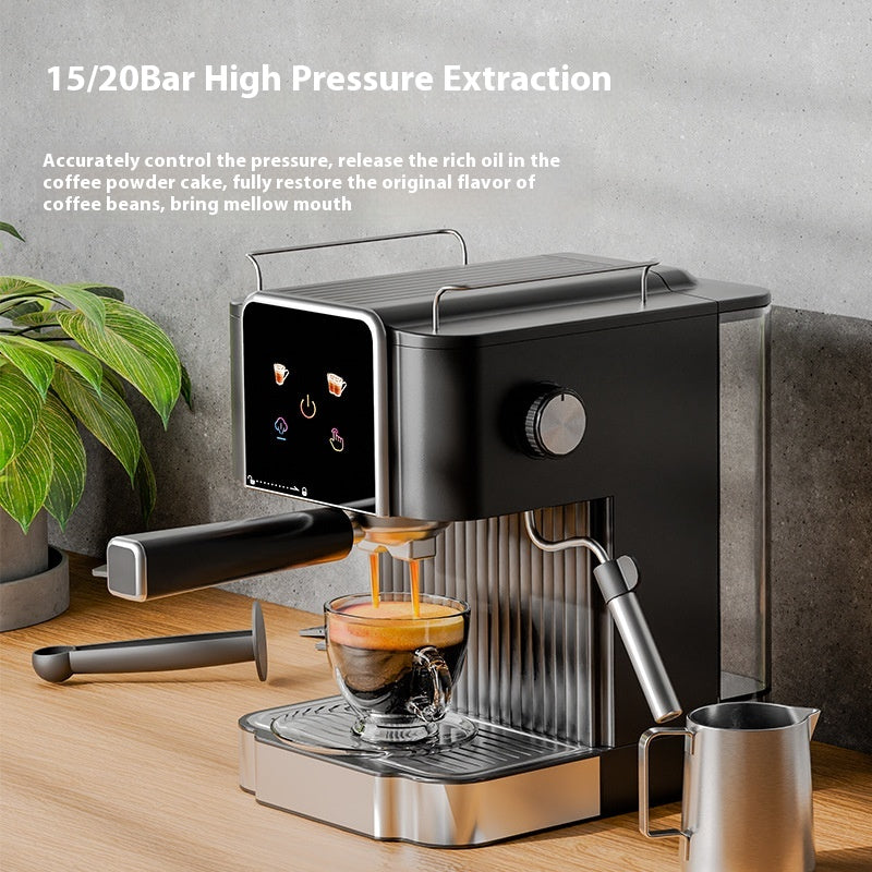 Italian High-Pressure Espresso Coffee Machine
