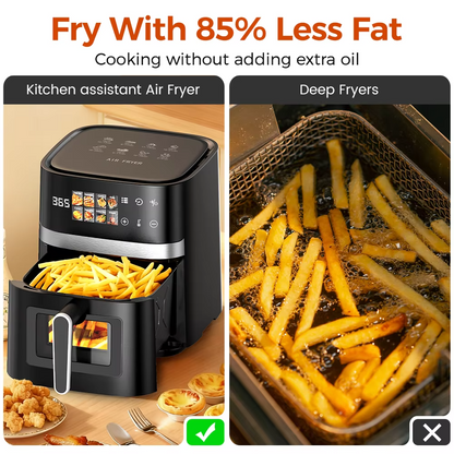 Digital Air Fryer, 5.5L  8 in 1
