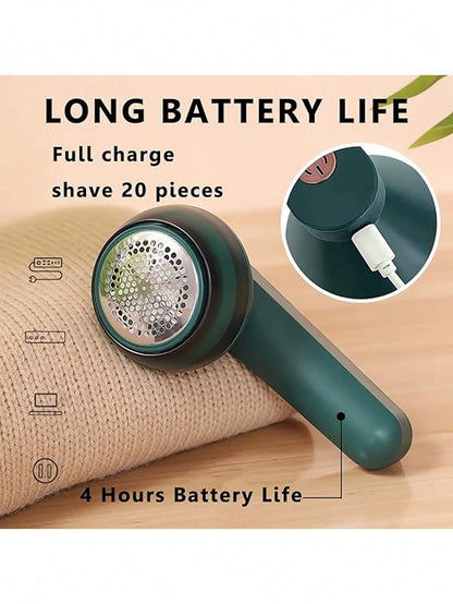"USB-Wiederaufladbarer Stoffrasierer - Entfernt Flusen und Fusseln