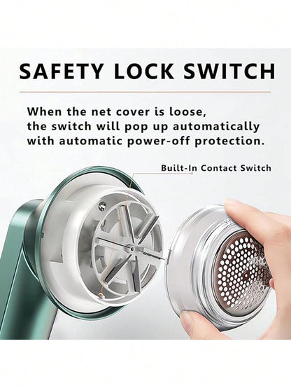 "USB-Wiederaufladbarer Stoffrasierer - Entfernt Flusen und Fusseln