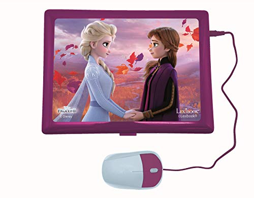 Lexibook JC598FZi3 Disney Frozen 2 Bilingual Educational Laptop