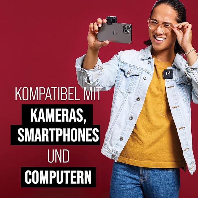 GO II Ultra-compact wireless two-channel microphone system