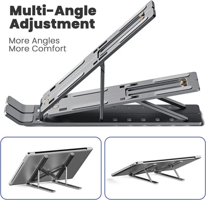 Aluminium Notebook Halter Faltbare